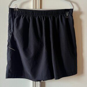 Asics Men’s Running Shorts with Liner Black Size XL